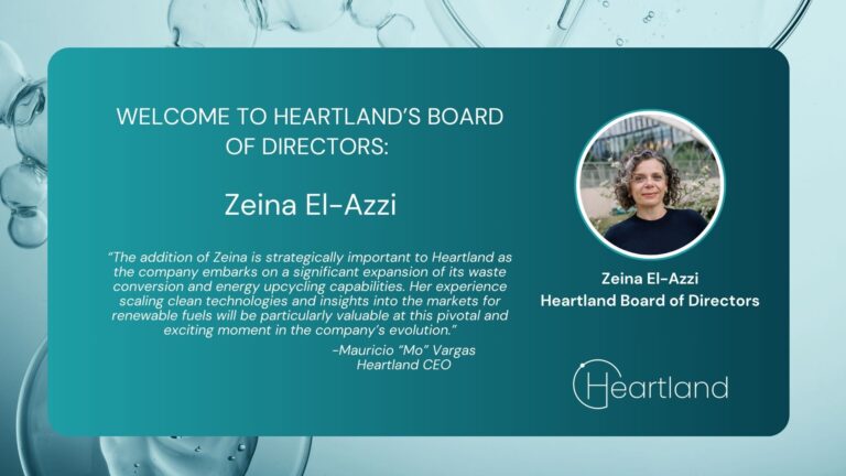 Heartland Adds Energy Innovator Zeina El-Azzi to its Board of Directors